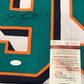 MVP Authentics Jason Taylor Autographed Signed Miami Dolphins Jersey Jsa  Coa 152.10 sports jersey framing , jersey framing
