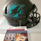 MVP Authentics Jason Taylor Autographed Signed Miami Dolphins Speed Eclipse Mini Helmet Jsa Coa 116.10 sports jersey framing , jersey framing
