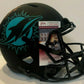 MVP Authentics Jason Taylor Signed Miami Dolphins Full Size Eclipse Replica Helmet Jsa Coa 296.10 sports jersey framing , jersey framing