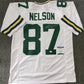 MVP Authentics Jordy Nelson Autographed Signed G.B. Packers Jersey Beckett Coa 152.10 sports jersey framing , jersey framing