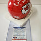 MVP Authentics Kansas City Chiefs Curley Culp Autographed Inscribed Mini Helmet Psa Coa 71.10 sports jersey framing , jersey framing