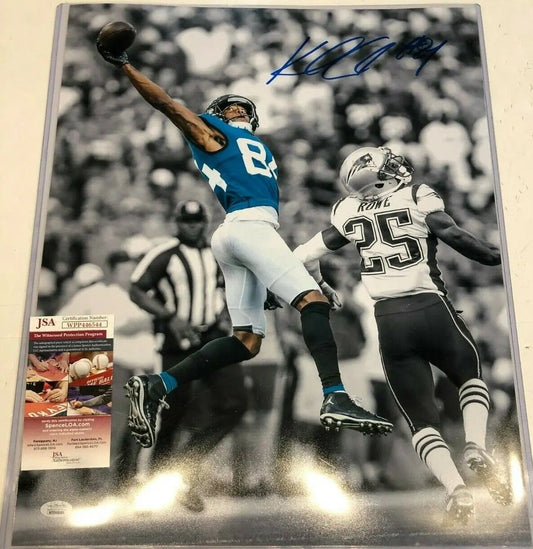 MVP Authentics Keelan Cole Autographed Signed Jacksonville Jaguars 16X20 Photo Jsa Coa 81 sports jersey framing , jersey framing