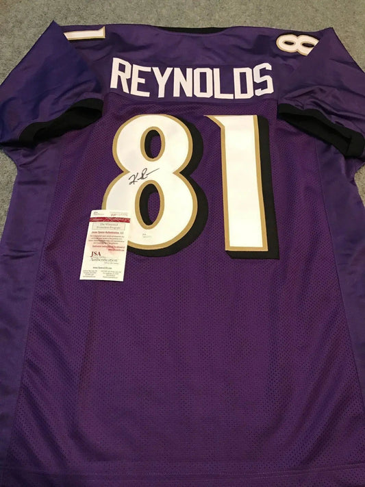 MVP Authentics Keenan Reynolds Autographed Signed Baltimore Ravens Jersey Jsa  Coa 99 sports jersey framing , jersey framing