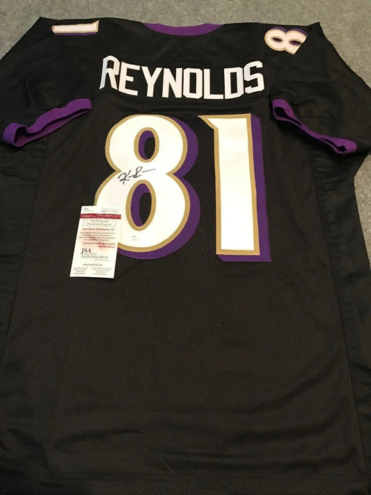 MVP Authentics Keenan Reynolds Autographed Signed Baltimore Ravens Jersey Jsa  Coa 99 sports jersey framing , jersey framing