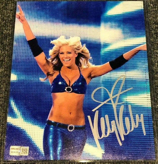 MVP Authentics Kelly Kelly Autographed Signed Wwe 8X10 Photo Tristar Holo 26.10 sports jersey framing , jersey framing