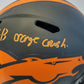 MVP Authentics Kj Hamler Signed Inscribed Denver Broncos Eclipse Replica Full Sz Helmet Jsa Coa 296.10 sports jersey framing , jersey framing