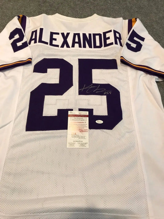 MVP Authentics Kwon Alexander Autographed Signed Lsu Tigers Jersey Jsa  Coa 116.10 sports jersey framing , jersey framing