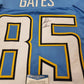 MVP Authentics L.A. Chargers Antonio Gates Autographed Signed Jersey Beckett Coa 135 sports jersey framing , jersey framing