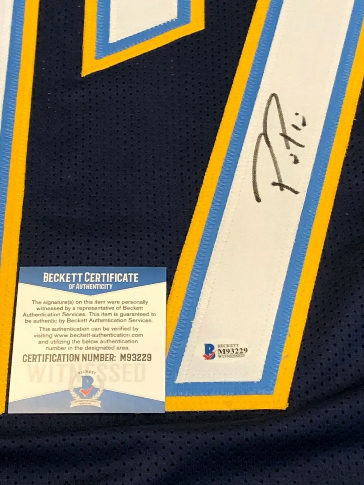 philip rivers authentic jersey