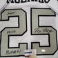 MVP Authentics Las Vegas Raiders Tre'von Moehrig Autographed Inscribed Jersey Jsa Coa 166.50 sports jersey framing , jersey framing