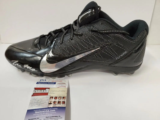 MVP Authentics Las Vegas Raiders Tre'von Moehrig Autographed Signed Cleat Jsa Coa 121.50 sports jersey framing , jersey framing