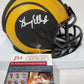 MVP Authentics Los Angeles Rams Henry Ellard Autographed Eclipse Mini Helmet Jsa Coa 98.10 sports jersey framing , jersey framing