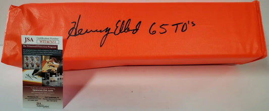 MVP Authentics Los Angeles Rams Henry Ellard Autographed Inscribed End Zone Pylon Jsa Coa 89.10 sports jersey framing , jersey framing