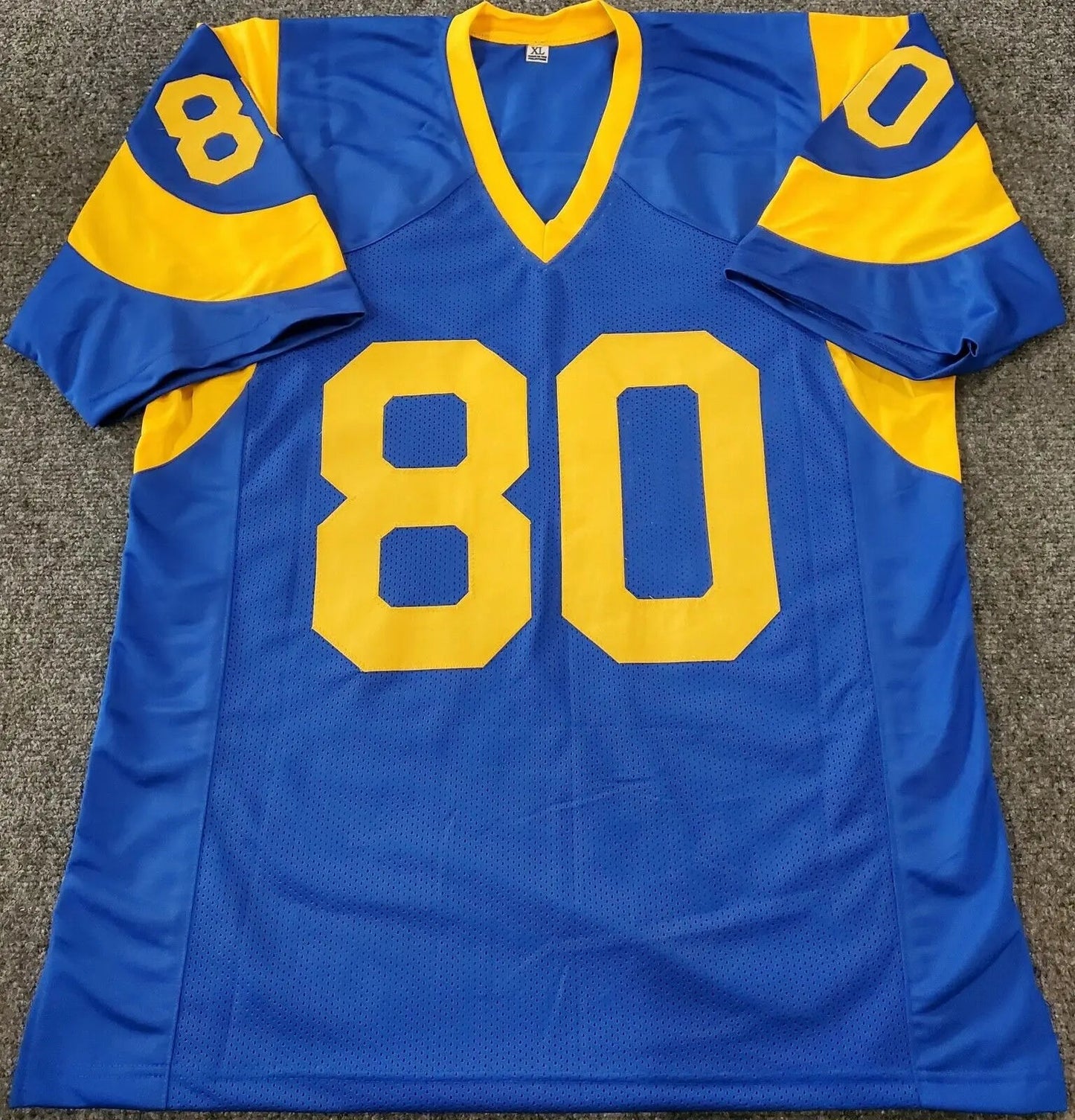 MVP Authentics Los Angeles Rams Henry Ellard Autographed Signed Jersey Jsa Coa 116.10 sports jersey framing , jersey framing