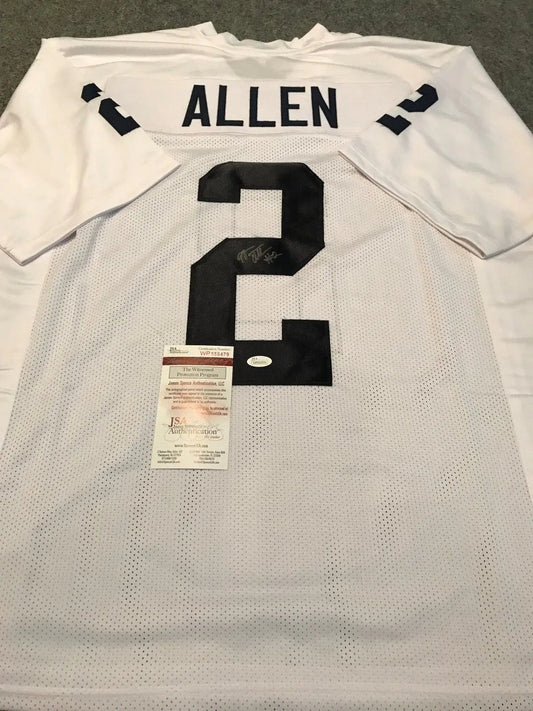 MVP Authentics Marcus Allen Autographed Signed Penn State Jersey Jsa Coa 135 sports jersey framing , jersey framing