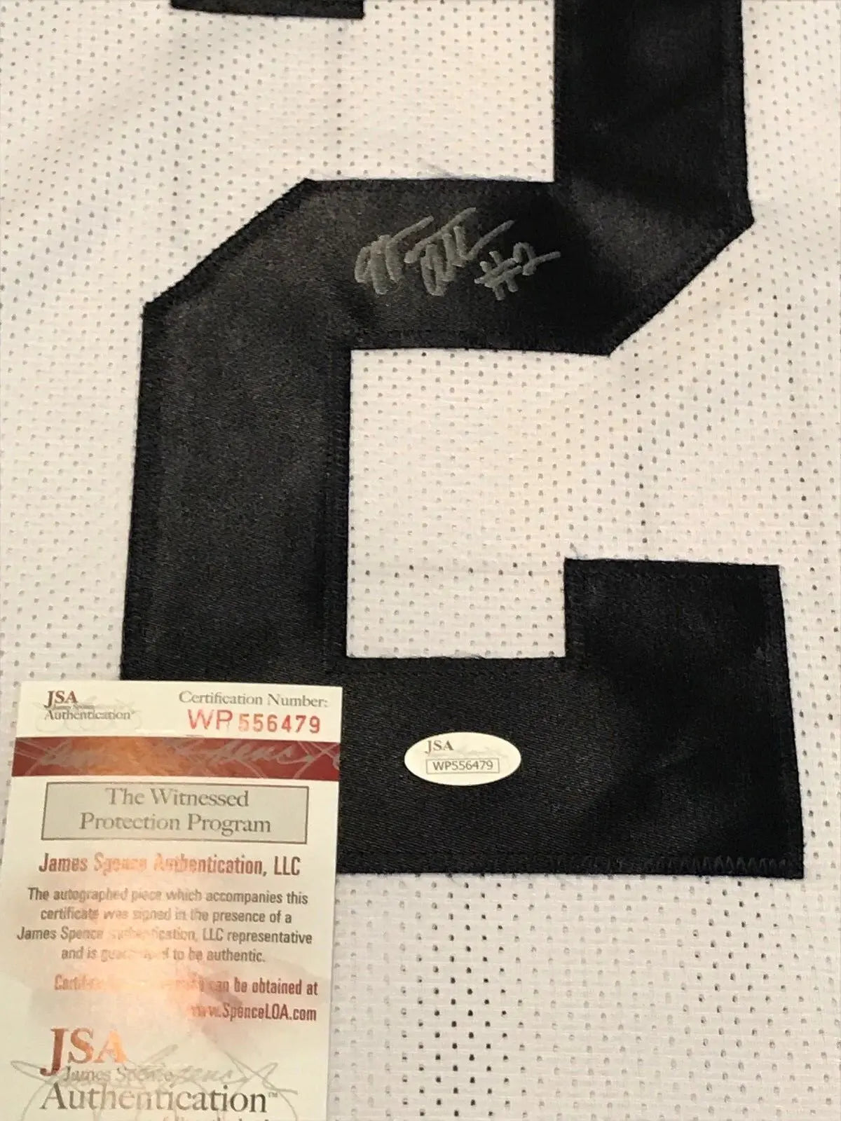 MVP Authentics Marcus Allen Autographed Signed Penn State Jersey Jsa Coa 135 sports jersey framing , jersey framing