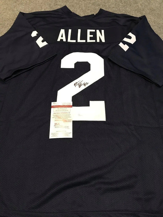 MVP Authentics Marcus Allen Autographed Signed Penn State Jersey Jsa Coa 135 sports jersey framing , jersey framing