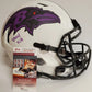 MVP Authentics Marquise Brown Signed Baltimore Ravens Full Sz Lunar Eclipse Rep Helmet Jsa Coa 359.10 sports jersey framing , jersey framing