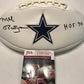 MVP Authentics Mel Renfro Autographed Signed Inscribed Dallas Cowboys Logo Football Jsa Coa 81 sports jersey framing , jersey framing