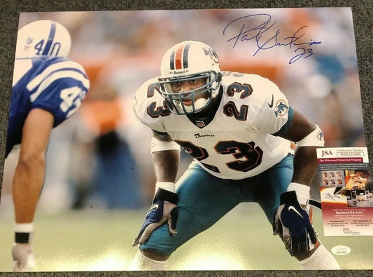 MVP Authentics Miami Dolphins Patrick Surtain Autographed Signed 16X20 Photo Jsa Coa 80.10 sports jersey framing , jersey framing