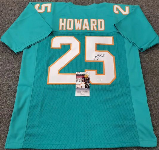 MVP Authentics Miami Dolphins Xavien Howard Autographed Signed Jersey Jsa  Coa 116.10 sports jersey framing , jersey framing