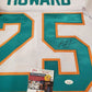 MVP Authentics Miami Dolphins Xavien Howard Autographed Signed Jersey Jsa  Coa 116.10 sports jersey framing , jersey framing