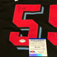 MVP Authentics Miami Heat Jason Williams Autographed Signed Miami Vice Jersey Psa Coa 125.10 sports jersey framing , jersey framing