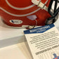 MVP Authentics Mike Singletary Signed Inscribed Chicago Bears Amp Mini Helmet Beckett Coa 116.10 sports jersey framing , jersey framing