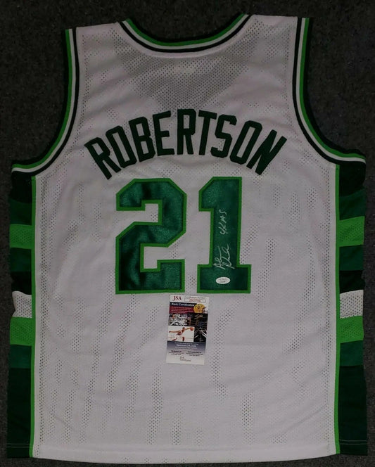 MVP Authentics Milwaukee Bucks Alvin Robertson Autographed Signed Jersey Jsa Coa 98.10 sports jersey framing , jersey framing