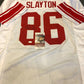 MVP Authentics N.Y. Giants Darius Slayton Autographed Signed Jersey Jsa Coa 107.10 sports jersey framing , jersey framing