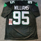 MVP Authentics N.Y. Jets Quinnen Williams Autographed Signed Jersey Jsa Coa 117 sports jersey framing , jersey framing