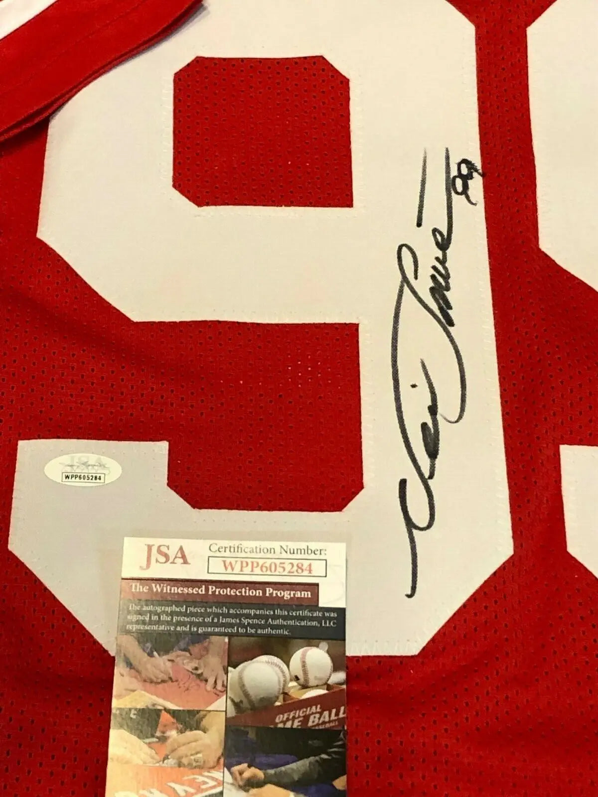 MVP Authentics Nebraska Cornhuskers Neil Smith Autographed Signed Jersey Jsa  Coa 116.10 sports jersey framing , jersey framing