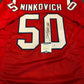MVP Authentics New England Patriots Rob Ninkovich Autographed Signed Jersey Beckett Coa 116.10 sports jersey framing , jersey framing