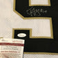 MVP Authentics New Orleans Saints Ted Ginn Autographed Signed Jersey Jsa  Coa 90 sports jersey framing , jersey framing