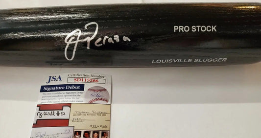 MVP Authentics New York Yankees Oswald Peraza Autographed Signed Baseball Bat Jsa Coa 153 sports jersey framing , jersey framing