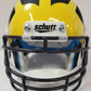 MVP Authentics Nico Collins Autographed Signed Michigan Wolverines Mini Helmet Beckett Coa 117 sports jersey framing , jersey framing
