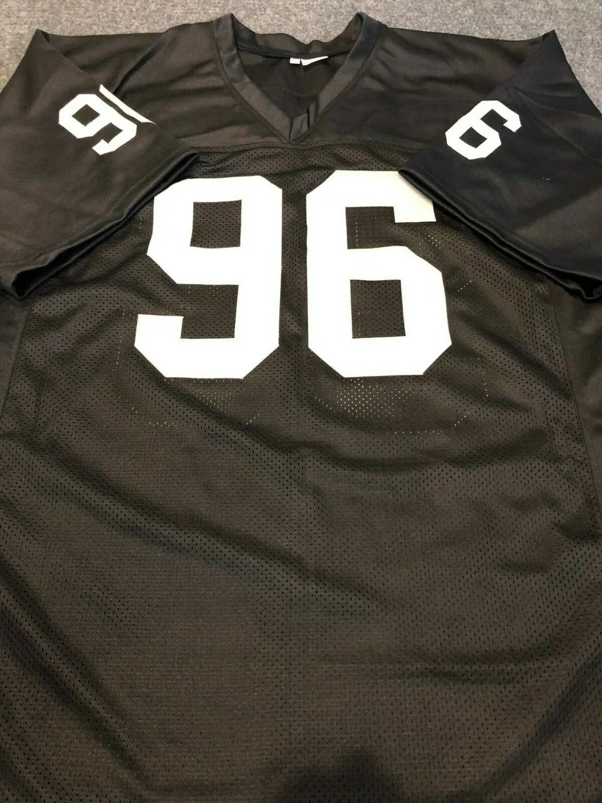 MVP Authentics Oakland Raiders Clelin Ferrell Autographed Signed Jersey Jsa Coa 134.10 sports jersey framing , jersey framing
