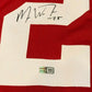 MVP Authentics Ohio State Buckeyes Mike Weber Autographed Signed Jersey Tristar Holo 108 sports jersey framing , jersey framing