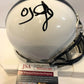 MVP Authentics Oj Mcduffie Autographed Signed Penn State Mini Helmet Jsa Coa 80.10 sports jersey framing , jersey framing
