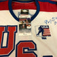 MVP Authentics Pat Lafontaine Autographed Signed Usa Hockey Jersey Jsa  Coa 161.10 sports jersey framing , jersey framing