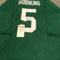 MVP Authentics Paul Hornung Autographed Signed Notre Dame Jersey Jsa  Coa 117 sports jersey framing , jersey framing