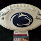 MVP Authentics Penn State Kj Hamler Autographed Signed Inscribed Logo Football Jsa  Coa 135 sports jersey framing , jersey framing