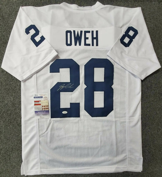 MVP Authentics Penn State Odafe Jayson Oweh Autographed Signed Jersey Jsa  Coa 135 sports jersey framing , jersey framing