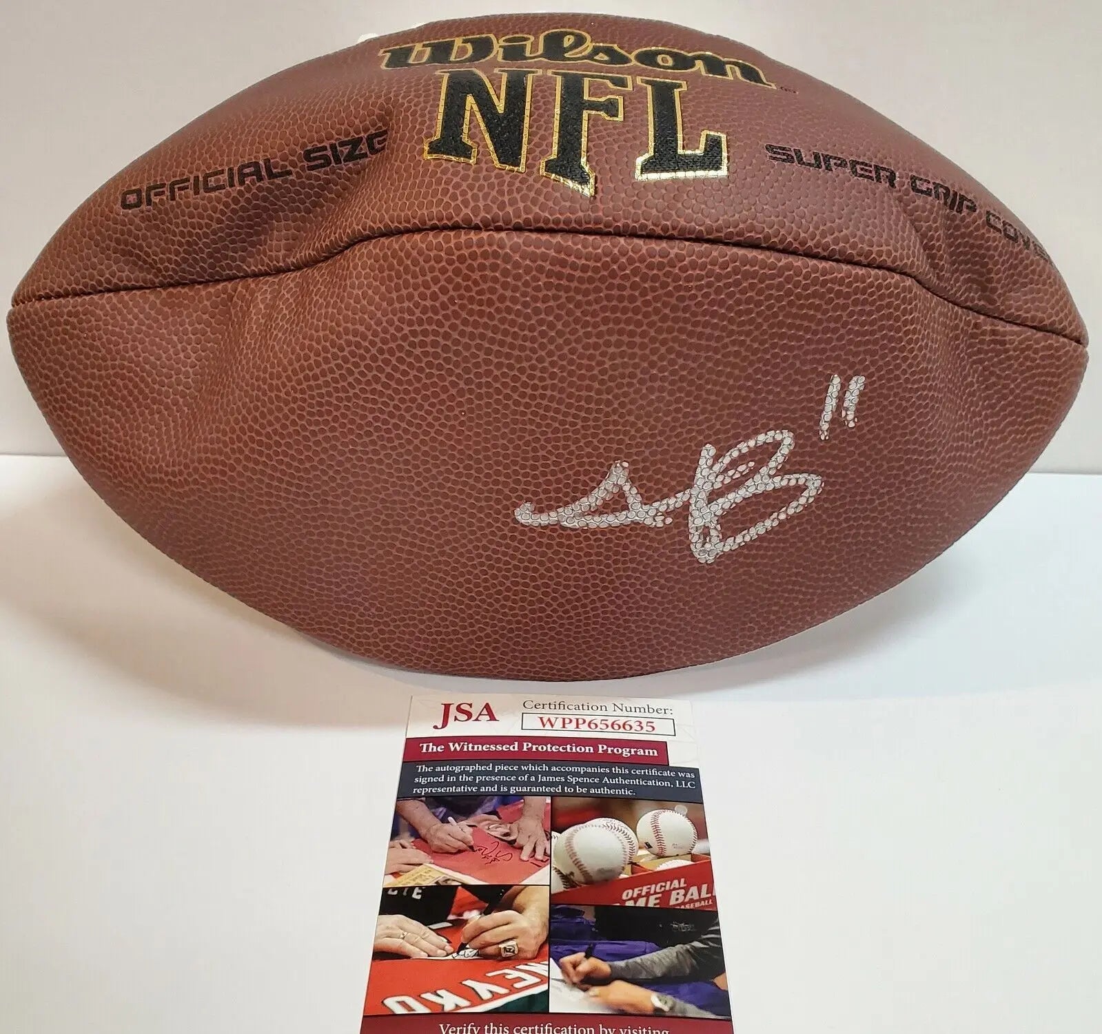MVP Authentics Philadelphia Eagles Aj Brown Autographed Signed Nfl Football Jsa Coa 116.96 sports jersey framing , jersey framing