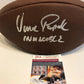 MVP Authentics Philadelphia Eagles Vince Papale Autographed Signed Inscrib Nfl Football Jsa Coa 107.10 sports jersey framing , jersey framing