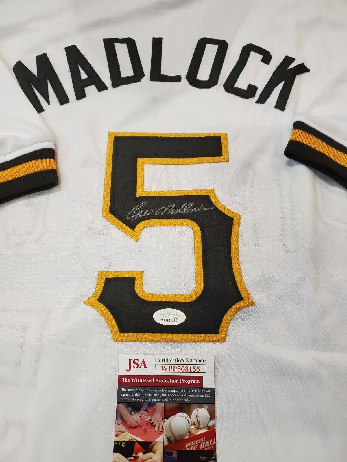 Pittsburgh Pirates Bill Madlock Autographed Signed Jersey Jsa Coa – MVP  Authentics