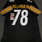 MVP Authentics Pittsburgh Steelers Alejandro Villanueva Autographed Signed Jersey Jsa  Coa 179.10 sports jersey framing , jersey framing