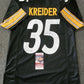 MVP Authentics Pittsburgh Steelers Autographed Inscribed Dan Kreider Jersey Jsa  Coa 161.10 sports jersey framing , jersey framing