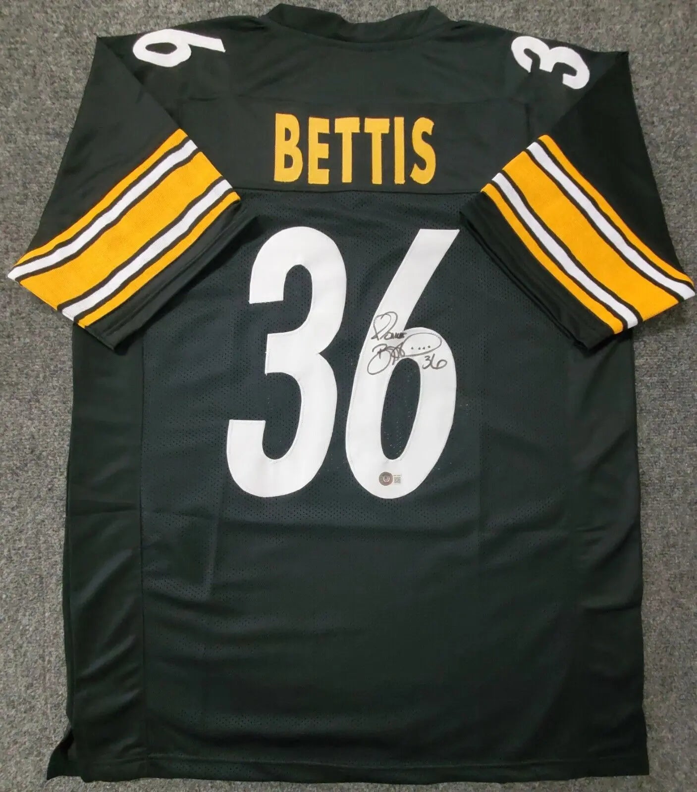 Pittsburgh Steelers Jerome Bettis Autographed Signed Jersey Beckett Ho –  MVP Authentics