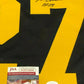 MVP Authentics Pittsburgh Steelers Marcus Allen Autographed Signed Jersey Jsa Coa 117 sports jersey framing , jersey framing